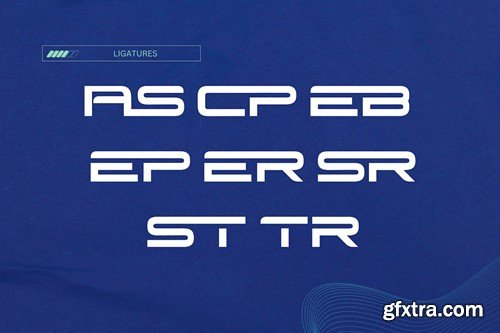 Aerob Sport - Techno Sport Typeface F7C9ZFL