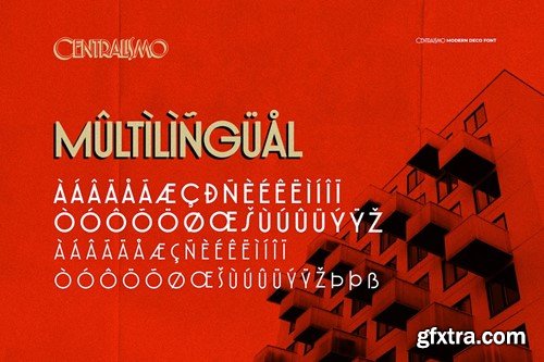 Centralismo - Avant Garde Font 3U7UCGX