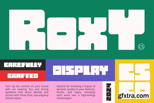 CS Roxy – Bold Font 53DCFGL