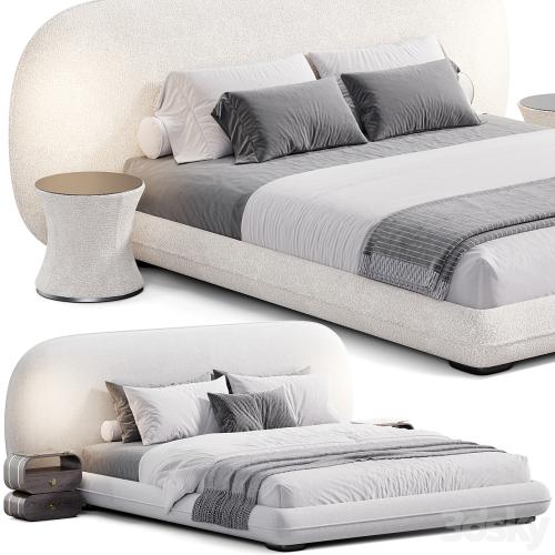 Bari bed by Como Casa