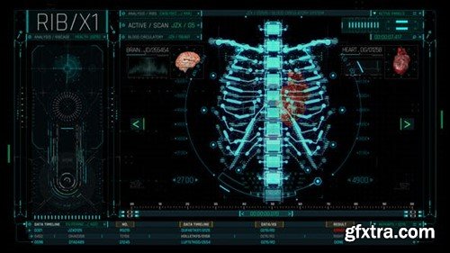 Videohive HUD Medical Ribs 53687975