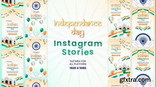 Videohive Indian Independence Day Creative Instagram Story Template 53716675