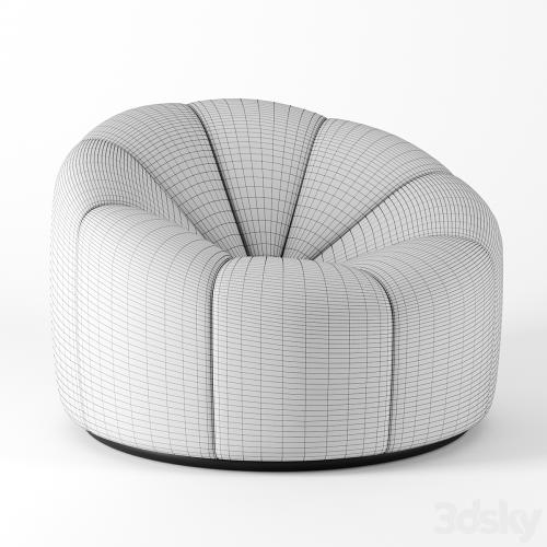 Alpha Club Chair by Pierre Paulin