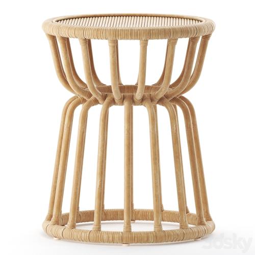 Kids Rattan Nightstand