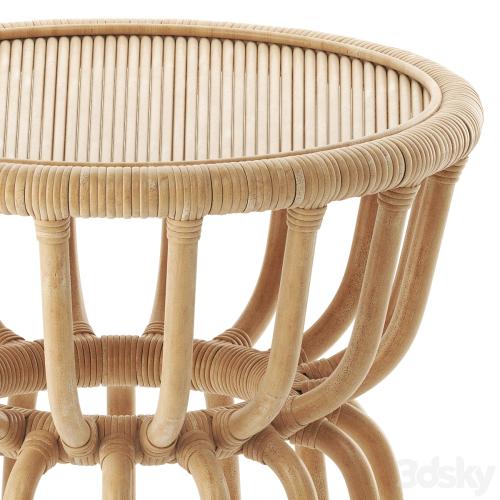 Kids Rattan Nightstand