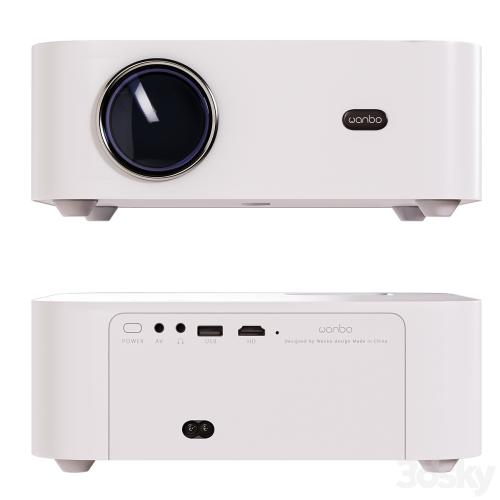 Xiaomi wanbo projector and projection screens