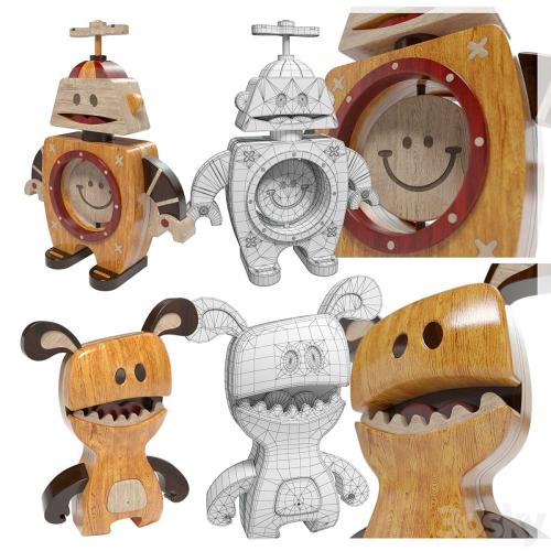 Toys made of wood