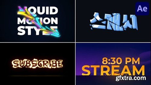 Videohive Colorful Dynamic Typography for After Effects 53768593