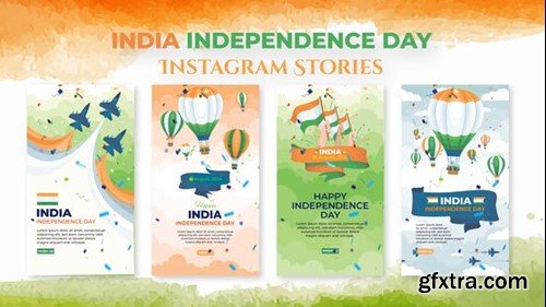 Videohive India Independence Day Instagram Stories 53748145