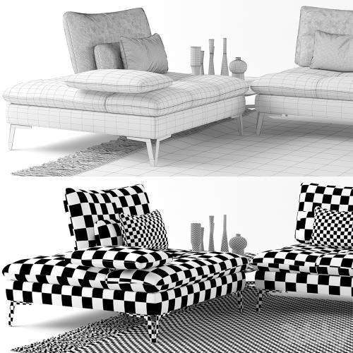 Roche Bobois Sofa Scenario set