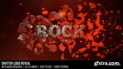 Videohive Shatter Logo Reveal 53744520