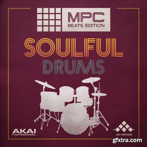 Akai MSXII Soulful Drums MPC Beats Expansion