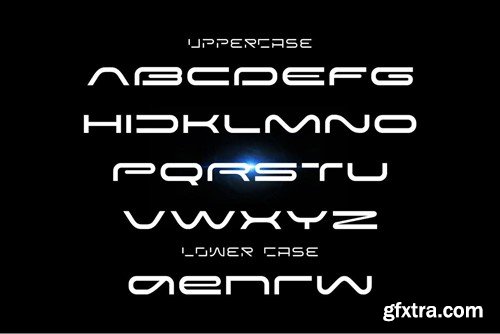 Moren: Futuristic Sleek Stylish Font YGW4NET