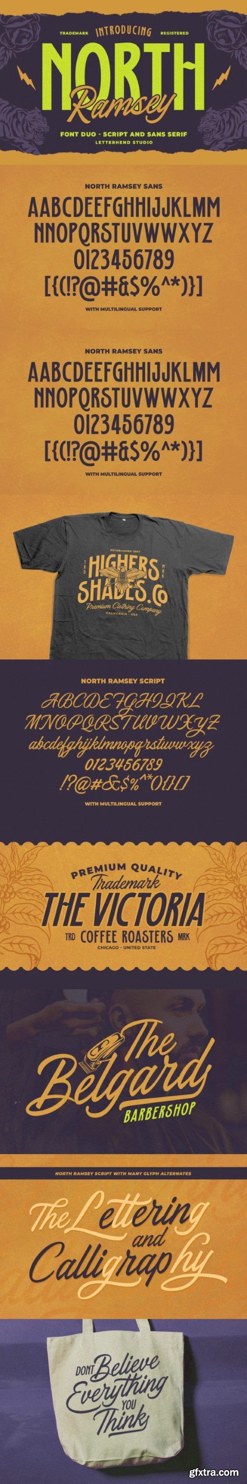 North Ramsey Font