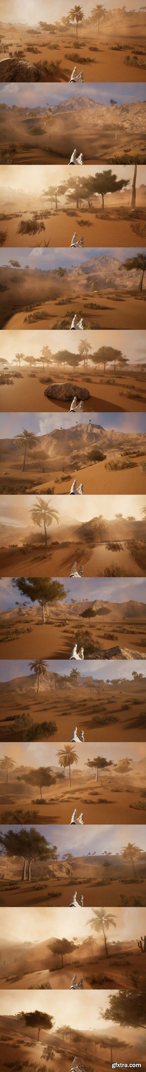 Landscape Procedural Desert – Sandstorm