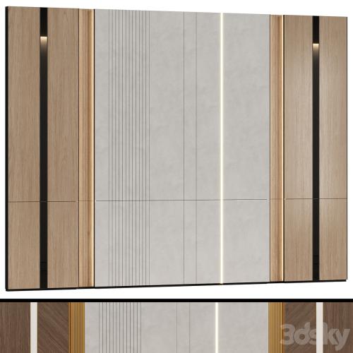 Wall panels in a modern minimalist style 4