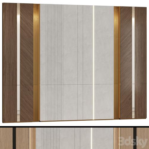 Wall panels in a modern minimalist style 4