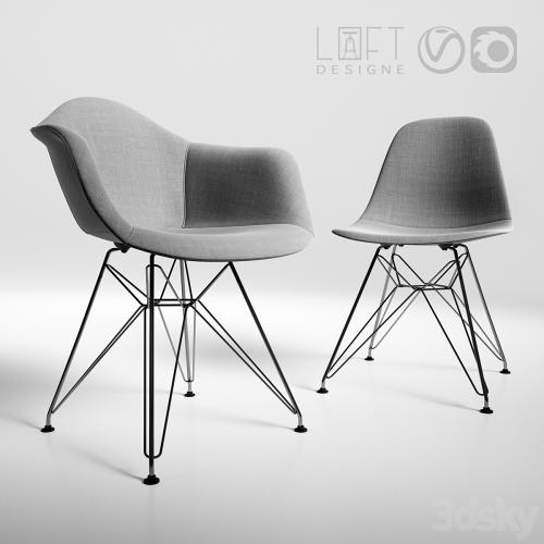 Loftdesigne chairs model 3565, 3566