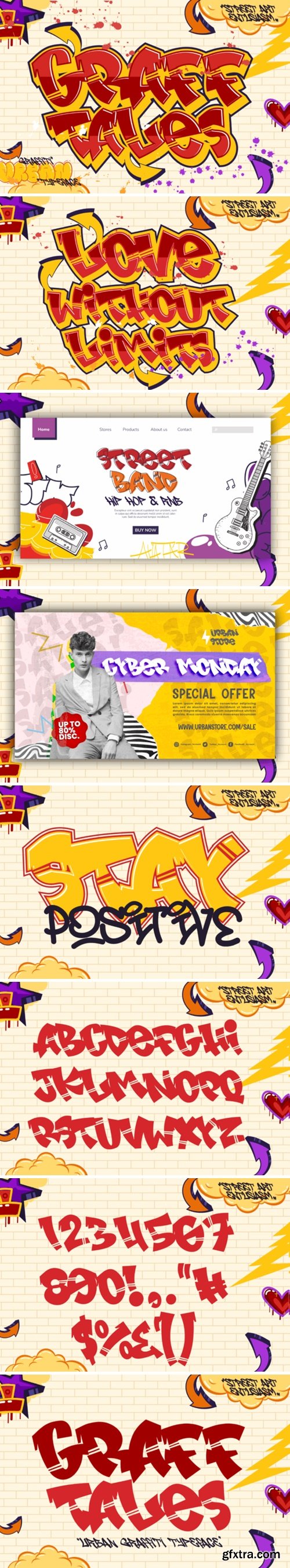 Graff Tales Font