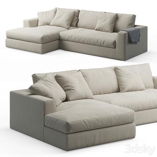 Louis plus Sofa Meridiani