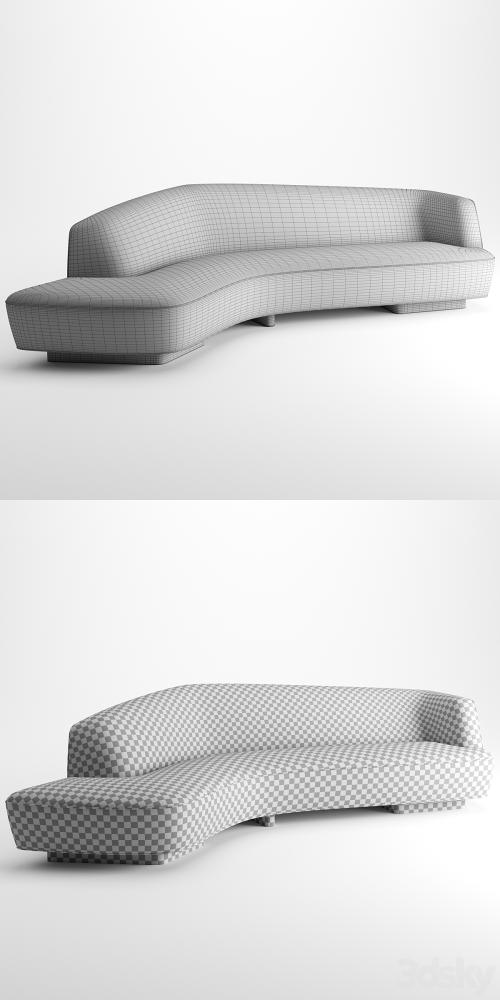 Korduda Sofa by Vladimir Kagan