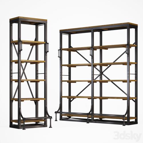 Shelving C5 / 600 and C5 / 1800 Arkhangelsk Loft Builder