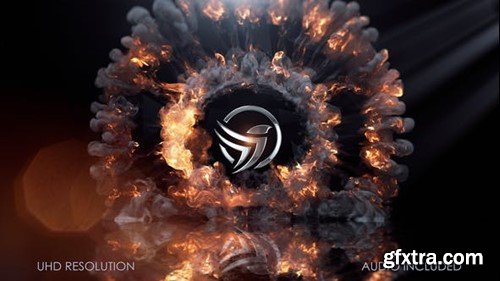 Videohive Fire Logo Intro 53773771