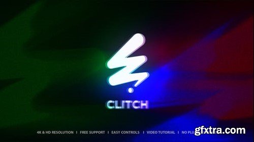 Videohive Glitch Logo Reveal 53796135