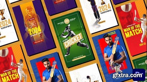 Videohive Cricket Sports Dynamic Instagram Stories 53403387