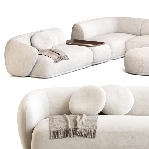 Rene Sofa by Meridiani Set 2