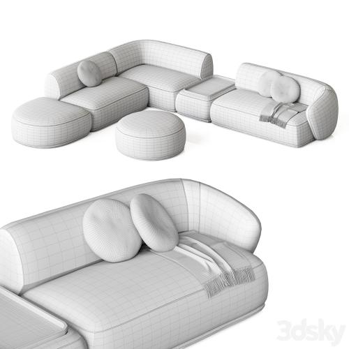 Rene Sofa by Meridiani Set 2