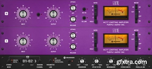 Brainworx-Plugin Alliance Purple Audio MC 77 v1.5.1