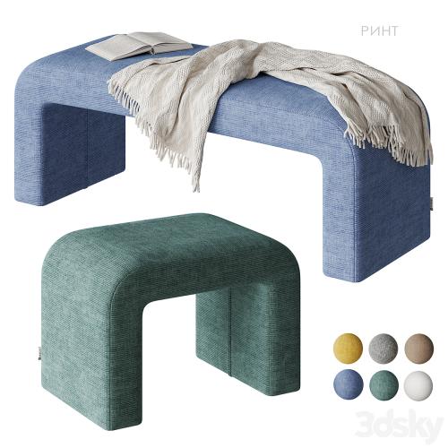 Rint pouf bench divan.ru