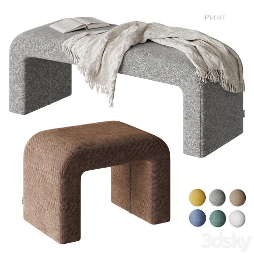 Rint pouf bench divan.ru