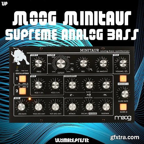 Ultimate Preset Moog Minitaur Supreme Analog Bass