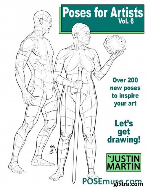 Poses For Artists Vol 6: Various Male & Female Poses