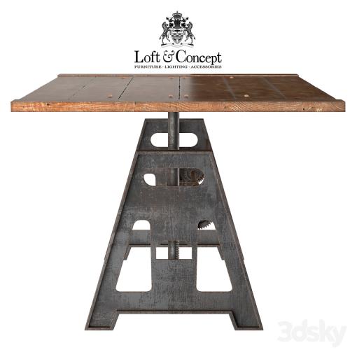 GARIBALDI Dining Table Industrial