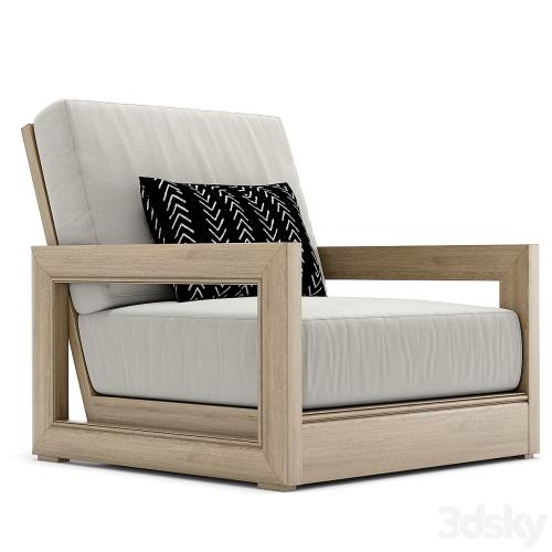 RH Outdoor Costa armchair