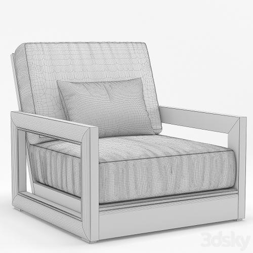 RH Outdoor Costa armchair