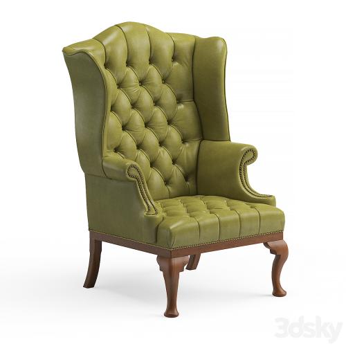 Queen Anne Wing Chair