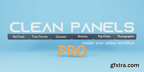 Clean Panels Pro v5.1.0 for Blender