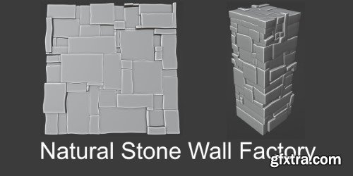 Natural Stone Wall Factory v1.1 for Blender