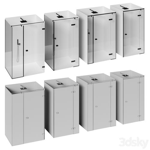 PCA - B0 - set of shower enclosures