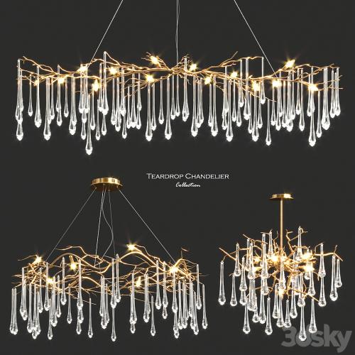 John-Richard Teardrop Chandelier Collection