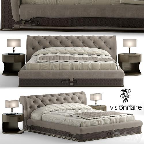 Bed visionnaire chester laurence