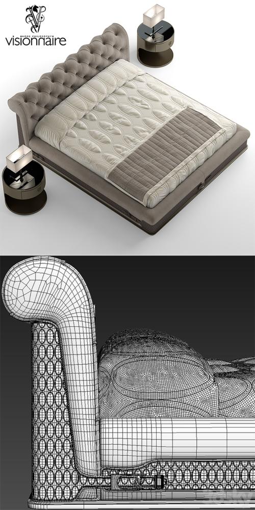 Bed visionnaire chester laurence