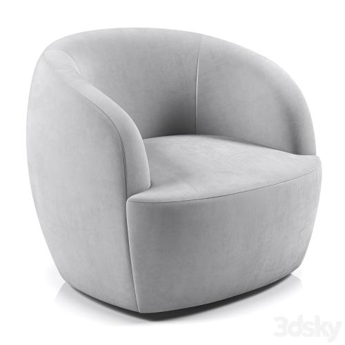 gwyneth ivory boucle chair