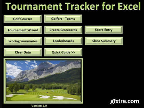 Tournament Tracker 1.1.0.0 for Excel