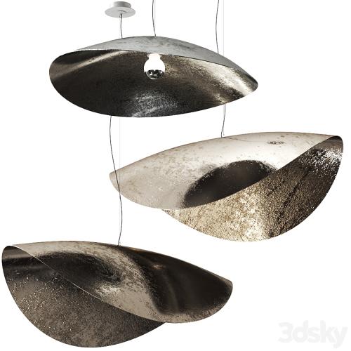 SILVER 95 96 pendant lamp by Gervasoni