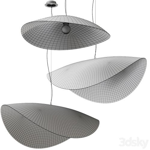 SILVER 95 96 pendant lamp by Gervasoni